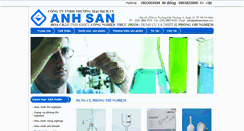 Desktop Screenshot of anhsanchem.com